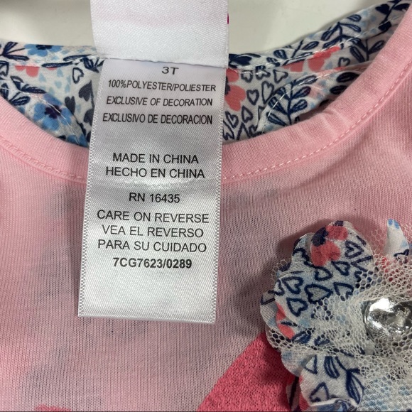 NWT Nannette 3pc Daddy’s Girl leggings set Size 3T - Picture 6 of 8